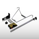 Camilla de Tijera de 8 Posiciones Amarilla/Negra A7-HR