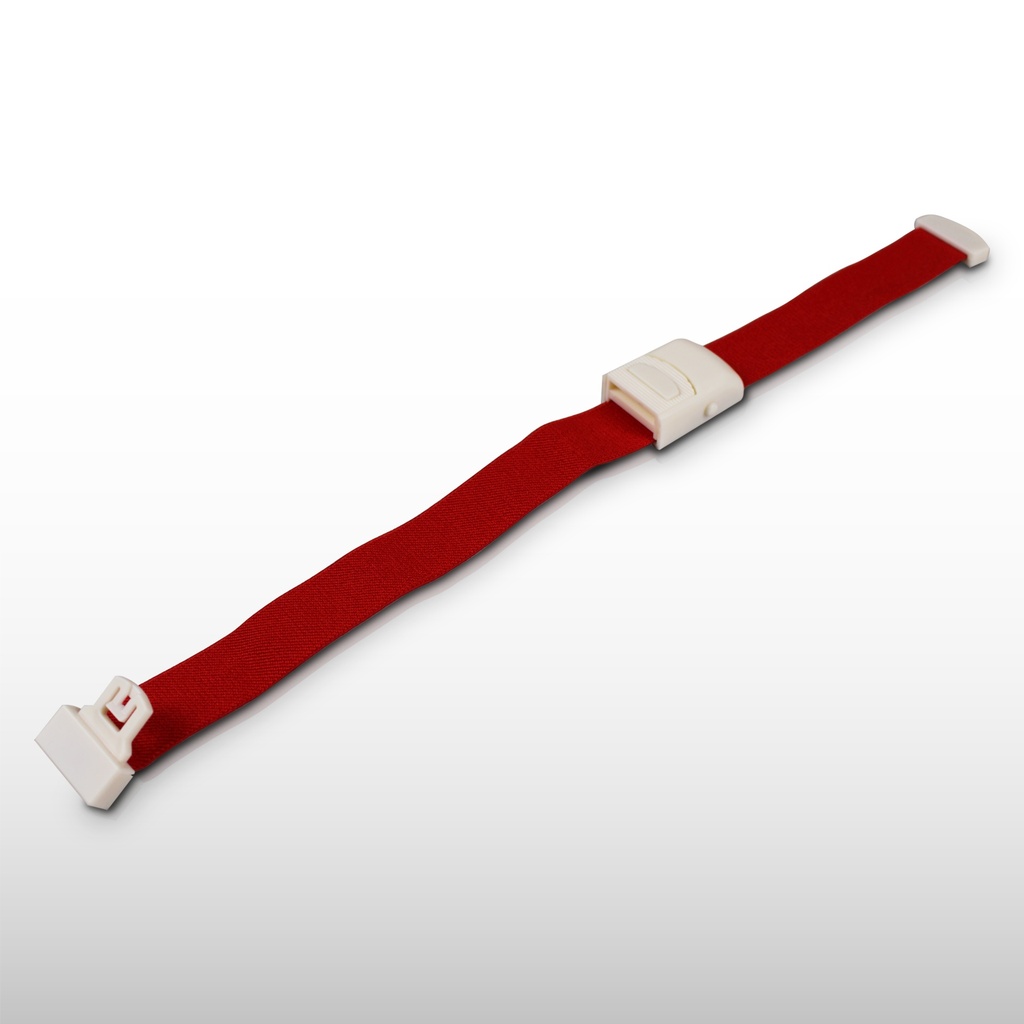 Torniquete Elástico Ligadura IV Enfermería F14 Rojo