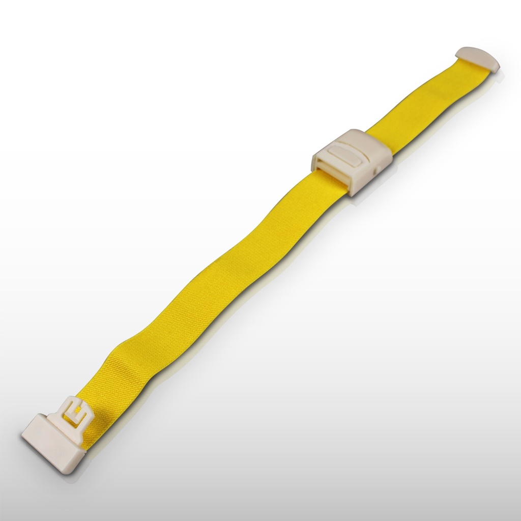 Torniquete Elástico Ligadura IV Enfermería F14 Amarillo
