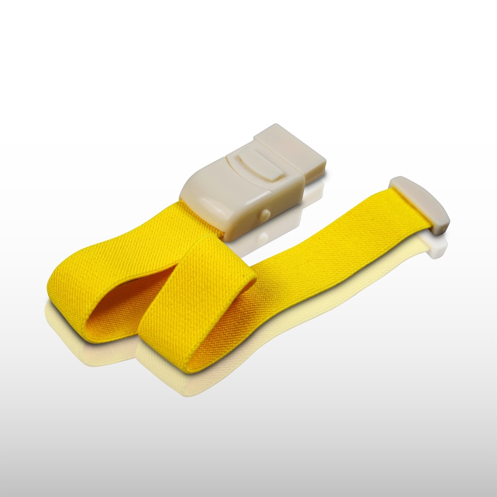 Torniquete Elástico Ligadura IV Enfermería F14 Amarillo
