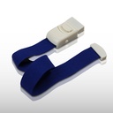 Torniquete Elástico Ligadura IV Enfermería F14 Azul