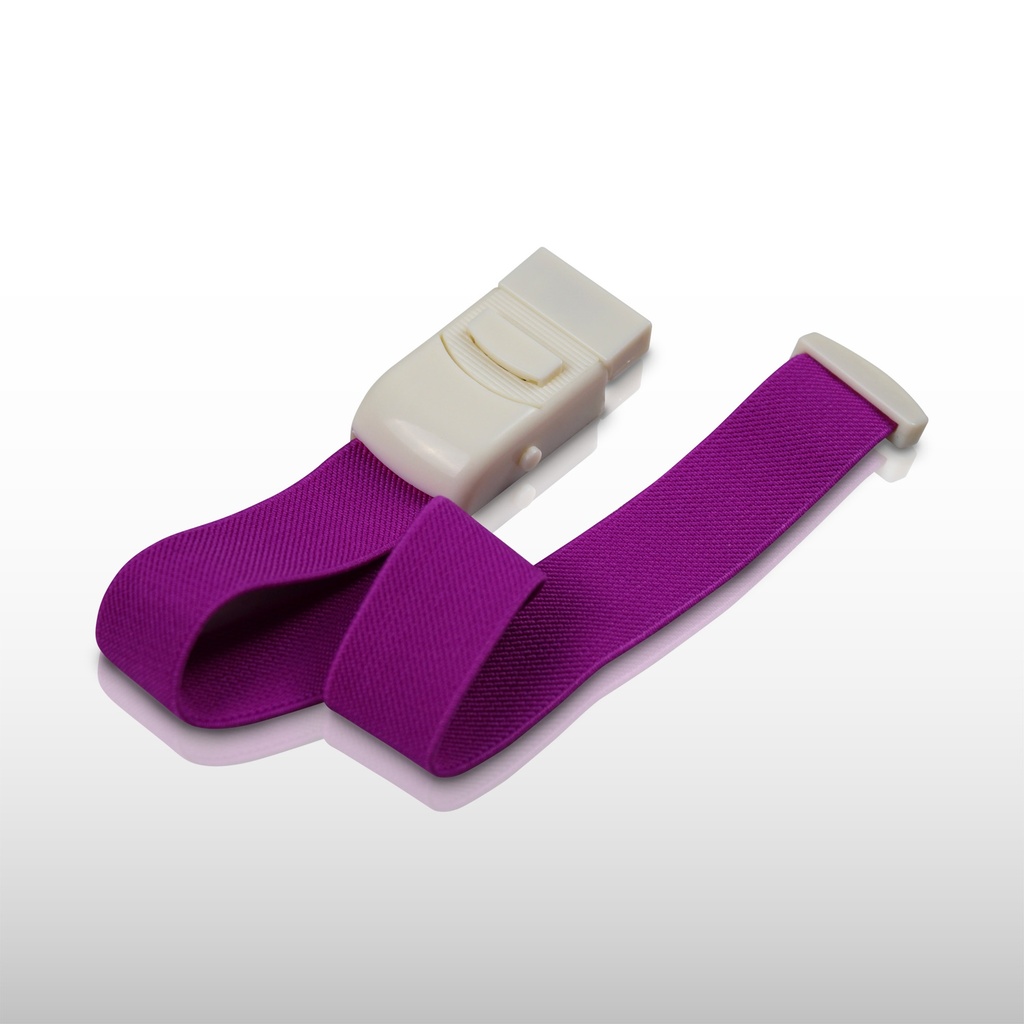Torniquete Elástico Ligadura IV Enfermería F14 Morado