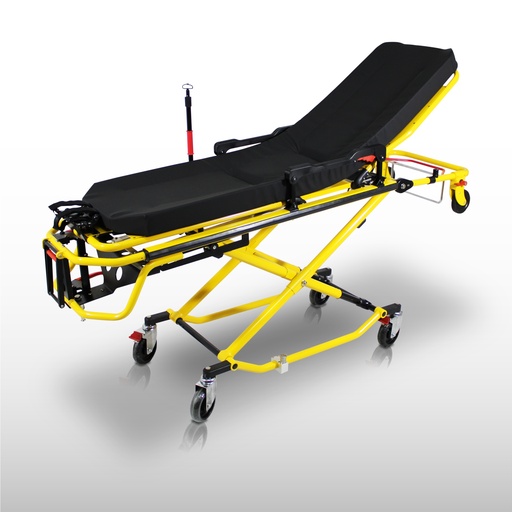 [CAM025] Camilla de Tijera de 8 Posiciones Amarilla/Negra A7-HR